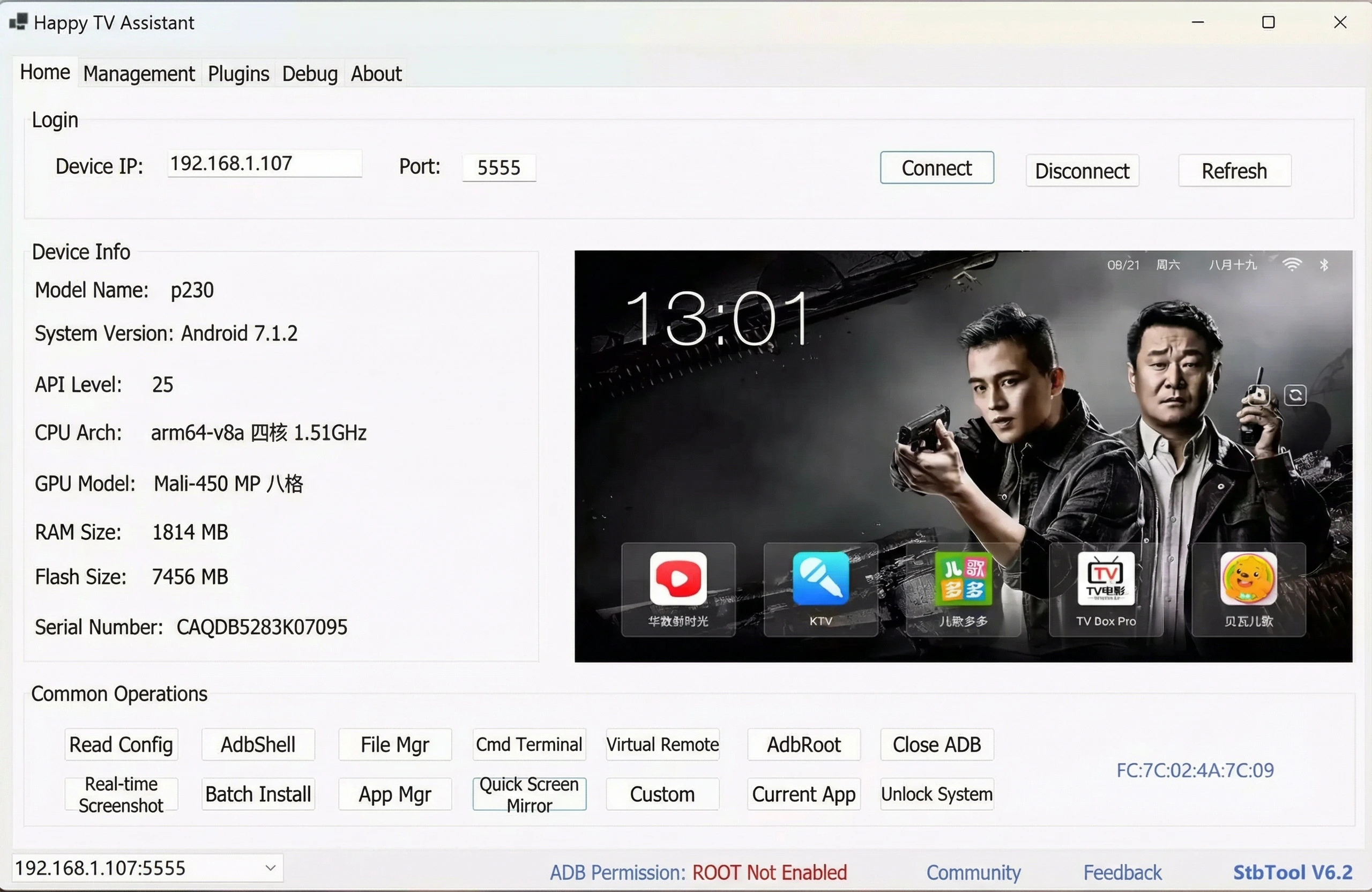 Happy TV Assistant Interface